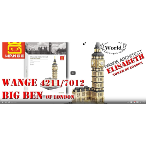Wange 4211 Architect-Set The Big Ben of London