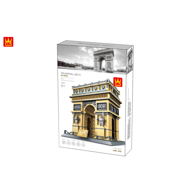 Wange 5223 Architect-Set The Triumphal Arch of Paris (Triumphbogen)