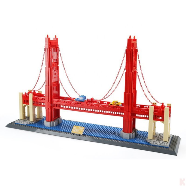 Wange 6210 Architect-Set The Golden Gate Bridge of San Fransisco