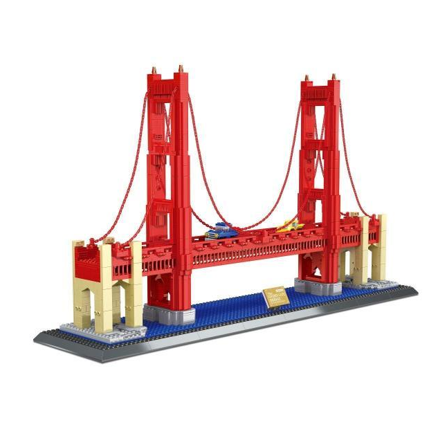 Wange 6210 Architect-Set The Golden Gate Bridge of San Fransisco