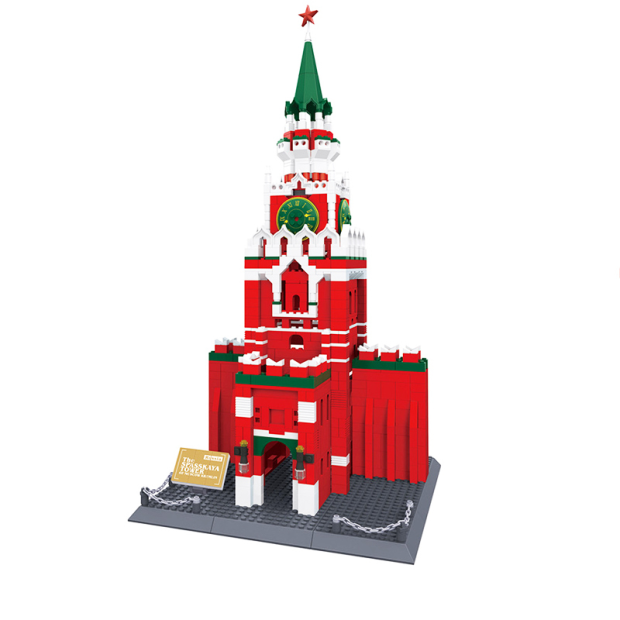 Wange 5219 Architect-Set The Spasskaya Tower Kremlin Moskau