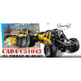 CaDA / Double E C51043W deTech Yellow Buggy