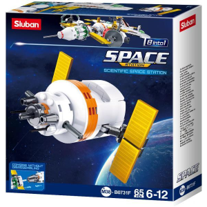 Sluban Space  M38-B0731F Satellit Scientific Space...