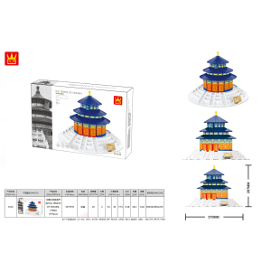 Wange 5222 Architect-Set Tempel of Heaven of Beijing / Himmelstempel Peking