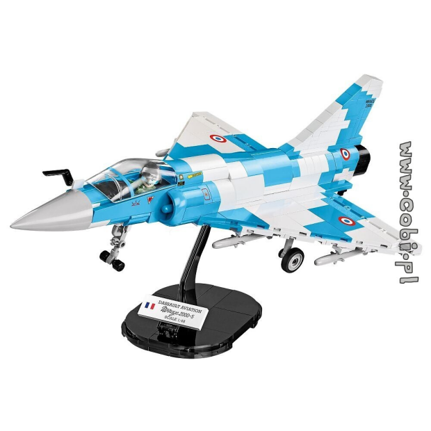 Cobi 5801 Kampfflugzeug Dassault Mirage 2000-5 (Armed Forces - Planes)