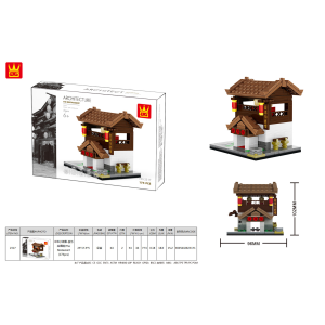 Wange 2317 Architecture-Set Chinesisches Restaurant