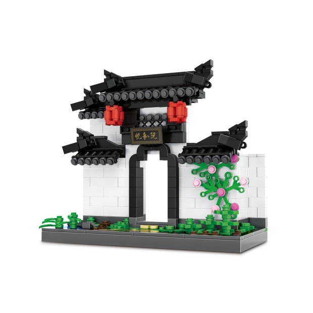 Wange 3313 Architecture-Set Hui Style Eingangstor