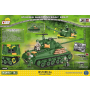 Cobi 2533 US-Panzer M4A3E8 Sherman Easy Eight - Pad Printed- (Historical Collection WWII)