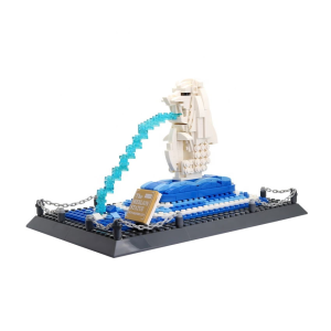 Wange 4218 Architect-Set Merlion Statue Singapur...