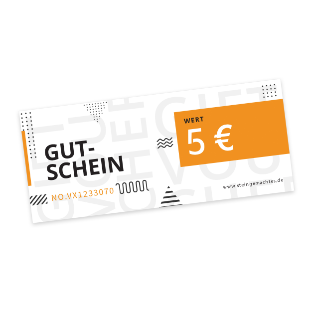 5€ Geschenkgutschein für Bauspaß (ausschließlich im Online-Shop)
