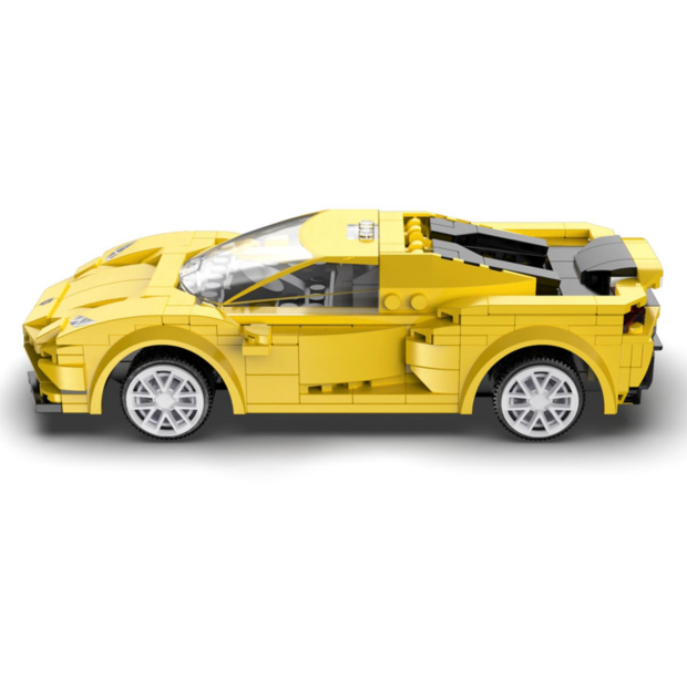 CaDa C51074W Yellow Race Car