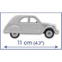 Cobi 24510 Citroen 2CV Type A 1929 (Youngtimer Collection) Pad printed- no Stickers