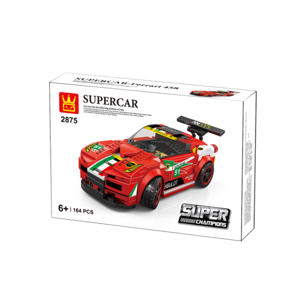 Wange 2875 SuperChampions Red Supercar
