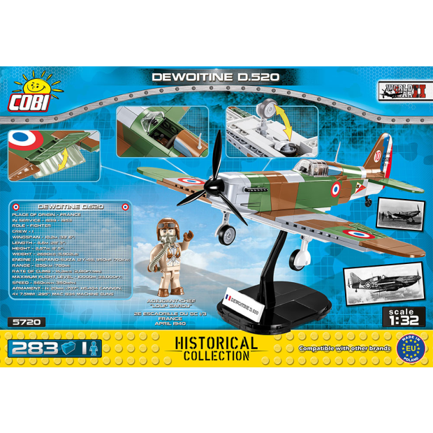 Cobi 5720 Dewoitine D.520