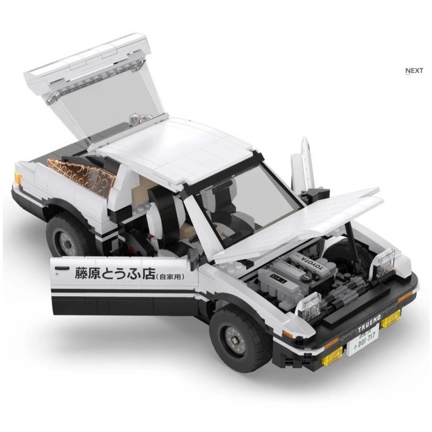 CaDa C61024W Initial-D Toyota AE86 Trueno