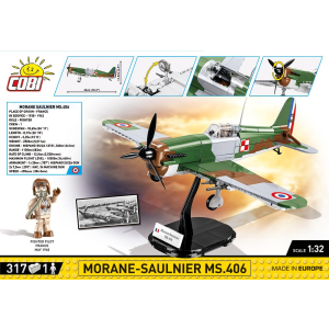 Cobi 5724 Morane-Saulnier MS.406