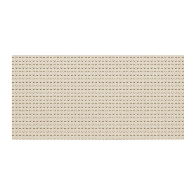 Wange 8804 Baseplate 28 x 56 Noppen ca. 22,4 cm x 44,8 cm Weiß white
