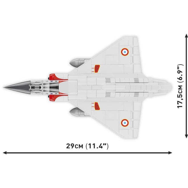 Cobi 5826 Armed Forces Mirage IIIC Movie