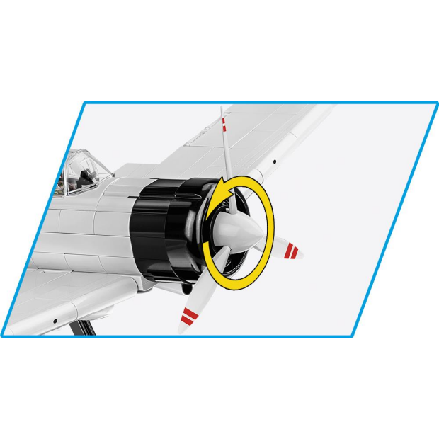 Cobi 5729 Mitsubishi A6M2 "Zero-Sen"
