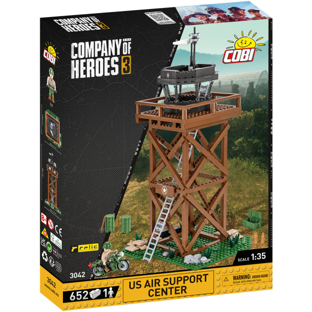 Cobi 3042 Company of Heroes 3 - US Luftunterstützungs-Turm