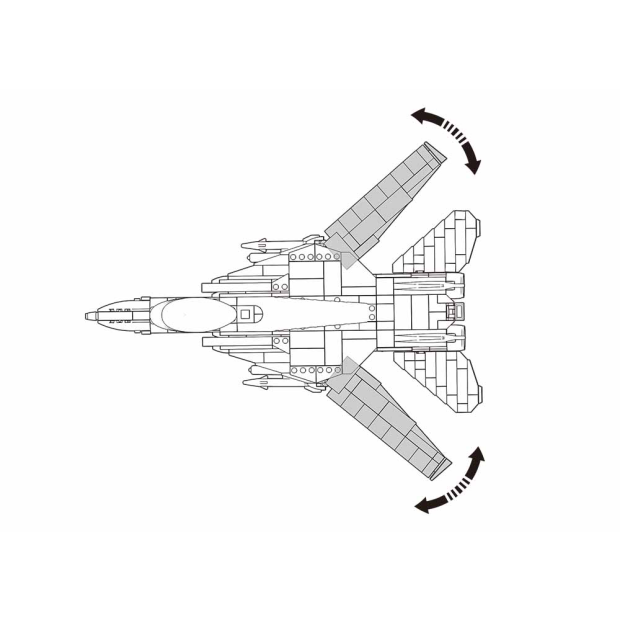 Sluban M38-B0755 Kampfflugzeug