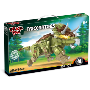 Open Bricks Dinosaurier: Triceratops