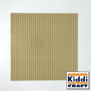 Kiddicraft Baseplate 32 x 32 Noppen (25,5 x 25,5cm) Tan
