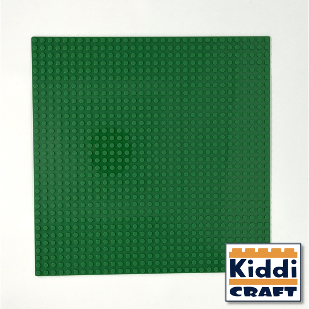 Kiddicraft Baseplate 32 x 32 Noppen (25,5 x 25,5cm) Grün