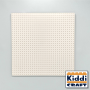 Kiddicraft Baseplate 32 x 32 Noppen (25,5 x 25,5cm) Weiß