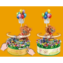 Panlos 656010 Spieluhr Bär mit Luftballons
