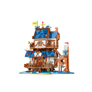 Reobrix 66007 Mittelalterlicher Angelladen / Bootshaus