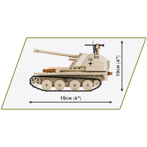 Cobi 2282 Marder III Ausf.M (Sd. KFZ. 138)