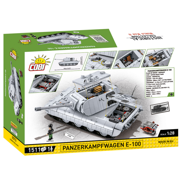 Cobi 2572 Panzerkampfwagen E-100