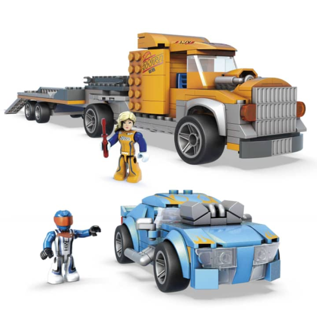 MEGA Construx Hot Wheels Twinduction Hauler Pack Autotransporter