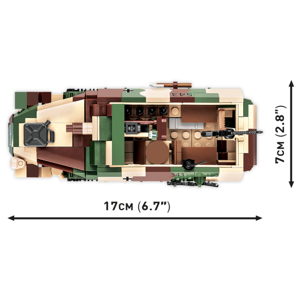 Cobi 2283 SD.KFZ.251/9 Stummel