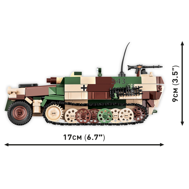 Cobi 2283 SD.KFZ.251/9 Stummel