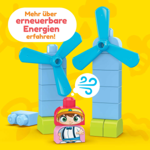 Mega Bloks große Steine: Green Town Bau- & Lernspaß Eco Haus