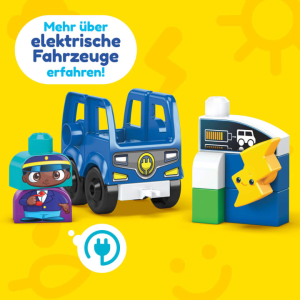 Mega Bloks große Steine: Green Town Charge & Go Bus
