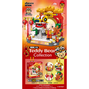 Inbrixx 881006 Teddy mit chinesischem Drachen