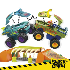 MEGA Hot Wheels Smash-und-Crash-Mega-Wrex Knochen Crash...