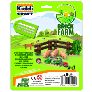 Kiddicraft KC1103 Schweine im Freiland