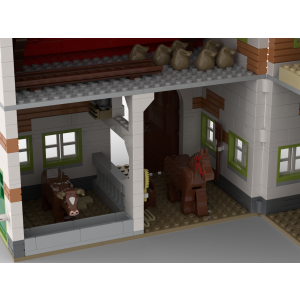 Kiddicraft KC1108 Bauernhof Stall