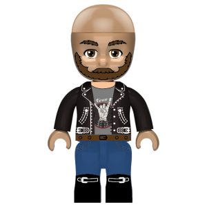 Kiddicraft KC1402 KIDDIZ Figuren-Pack Rock Festival