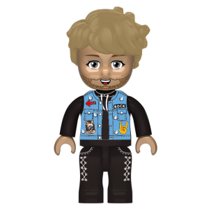 Kiddicraft KC1402 KIDDIZ Figuren-Pack Rock Festival