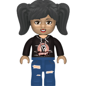 Kiddicraft KC1402 KIDDIZ Figuren-Pack Rock Festival