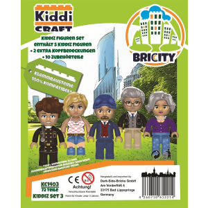 Kiddicraft KC1403 KIDDIZ Figuren-Pack City I