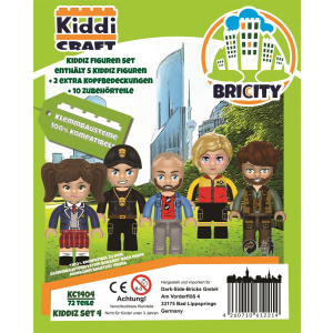 Kiddicraft KC1404 KIDDIZ Figuren-Pack City II