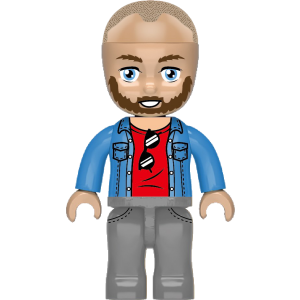 Kiddicraft KC1404 KIDDIZ Figuren-Pack City II