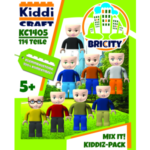 Kiddicraft KC1405 KIDDIZ Figuren-Pack Mix it!