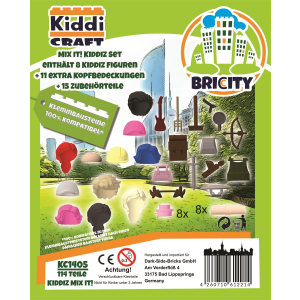 Kiddicraft KC1405 KIDDIZ Figuren-Pack Mix it!